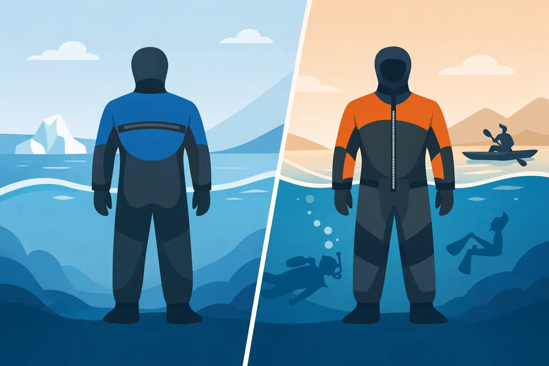 Rear Entry vs Front Zip: Which Dry Suit Fits?