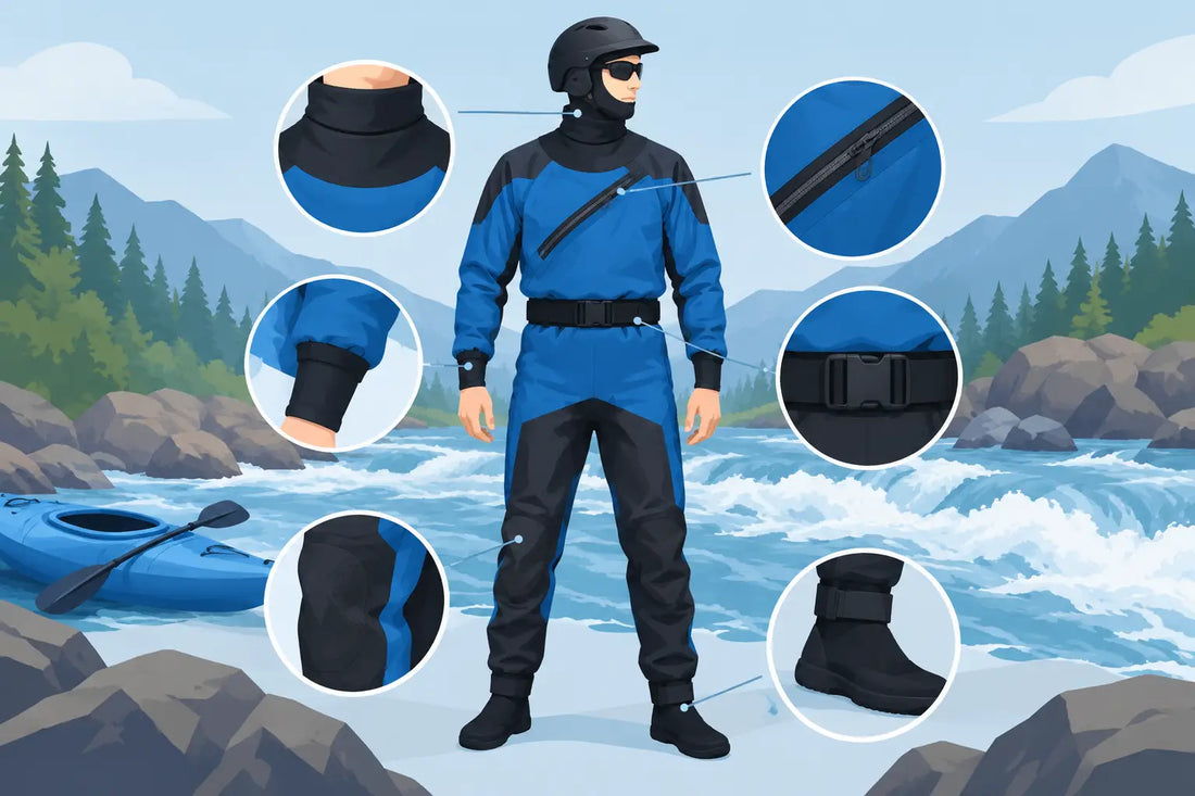 Whitewater Drysuit Features That Matter Most