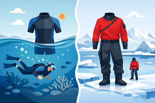 What Is the Difference Between Wet Suits and Dry Suits?