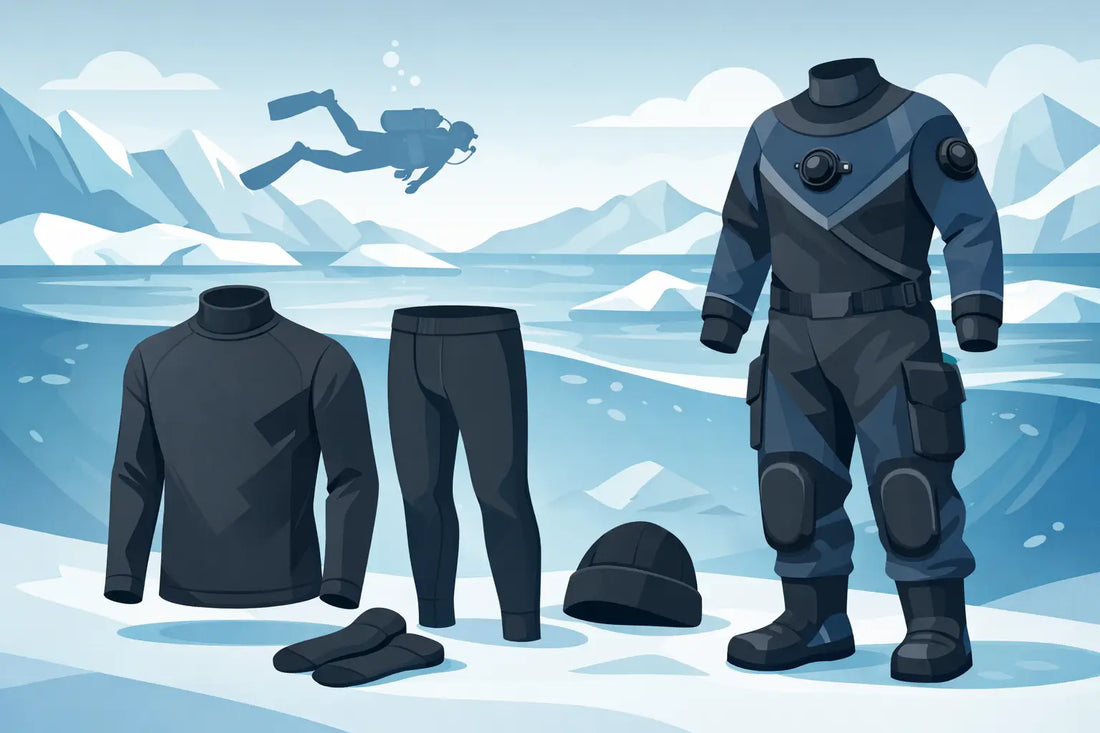Best Drysuit Base Layers for Cold Water