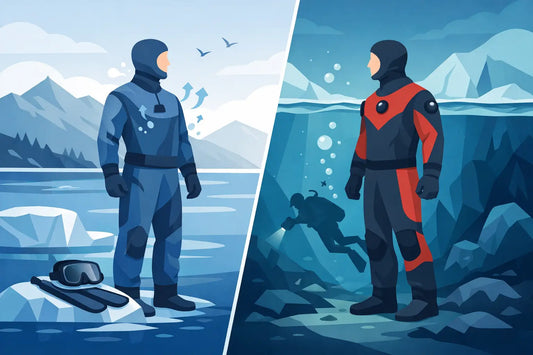 Breathable vs Neoprene Drysuit for Cold Water