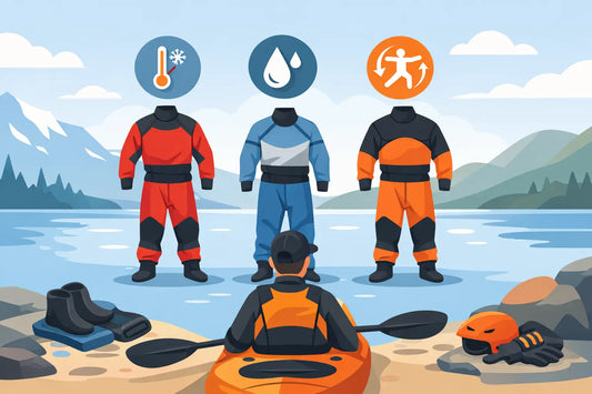 How to Choose Kayak Drysuit Options