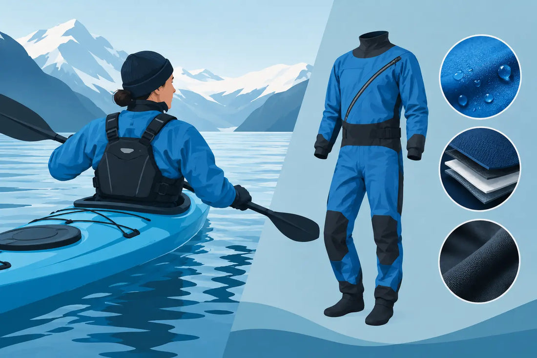 Drysuit Fabric Review for Cold-Water Paddlers