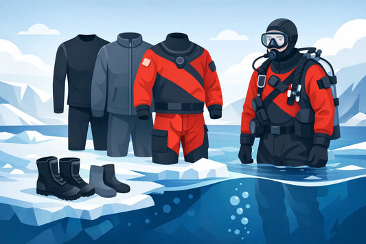 How to Layer Drysuit for Cold Water