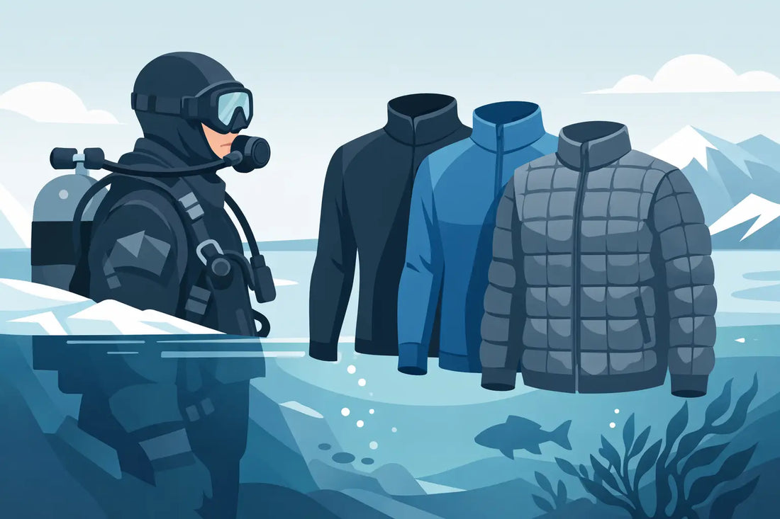 Best Layer Under Dry Suit for Cold Water