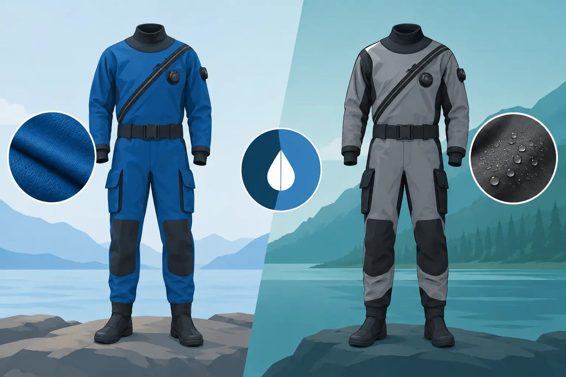 Nylon Versus Gore-Tex Drysuits Compared