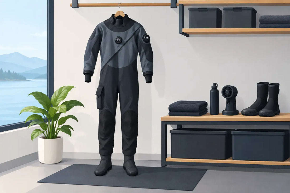 How to Store a Drysuit Between Water Days