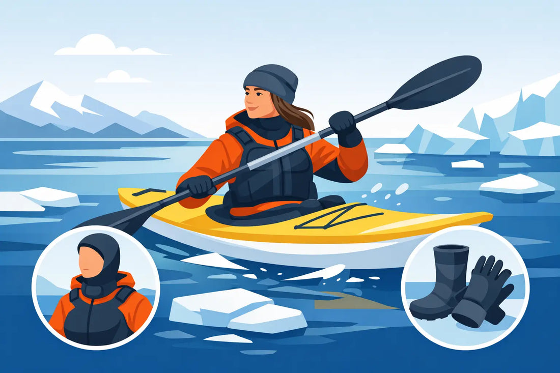Kayak Dry Suit Women Need for Cold Water