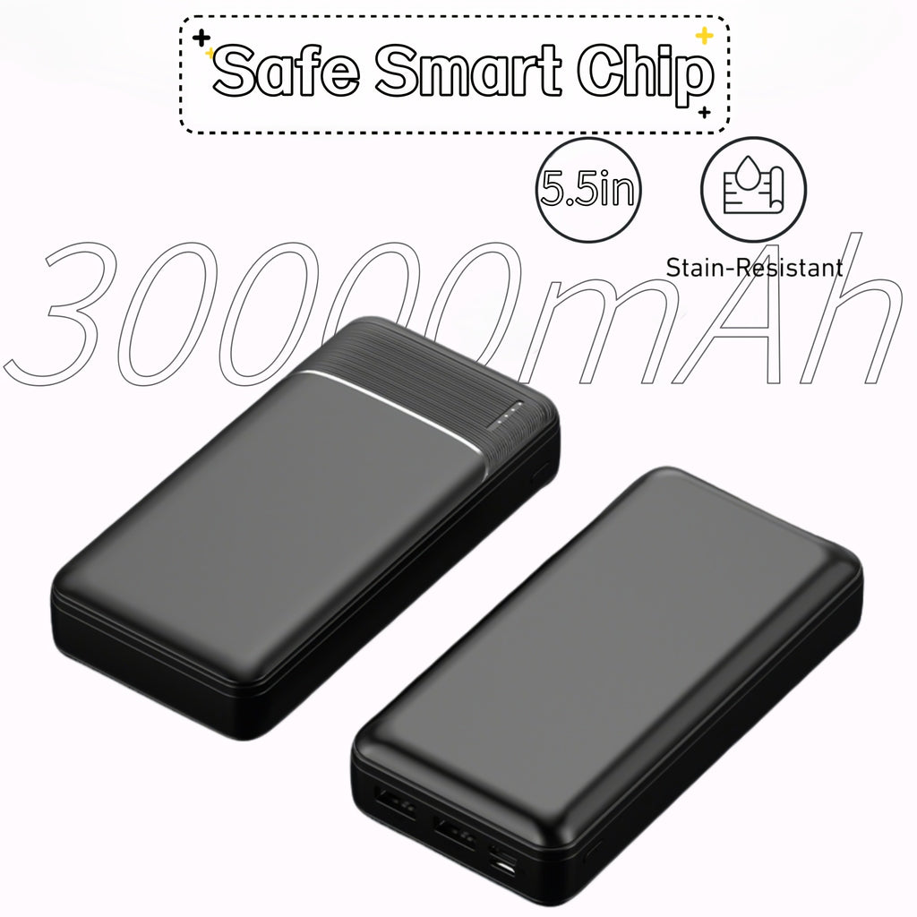 30000mAh Large-capacity Power Bank - lakescouleeoutdoors