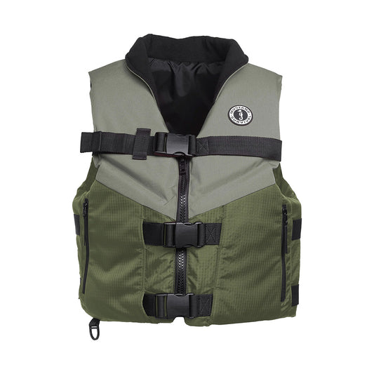 Mustang Accel Foam Vest  GreenGrey  XXL MV4627833XXL