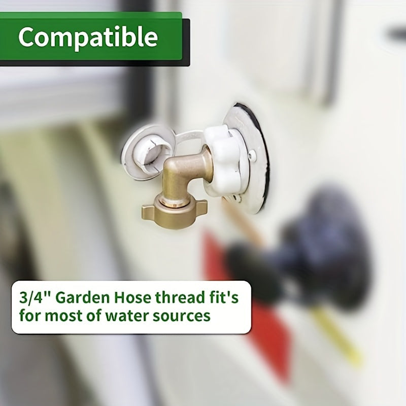 1pc 90 Degree RV Water Hose Connector - lakescouleeoutdoors