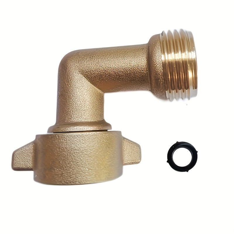 1pc 90 Degree RV Water Hose Connector - lakescouleeoutdoors