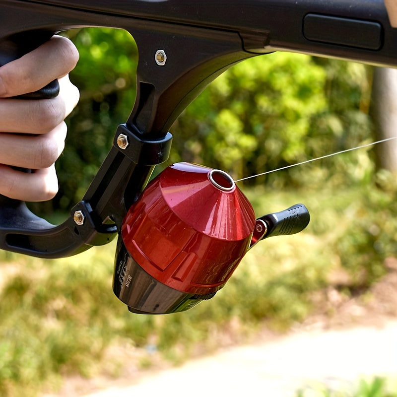 1 Set Fishing Slingshot, Telescopic Rod Slingshots for Adults, Multifunctional Slingshot with Rubber Band - lakescouleeoutdoors