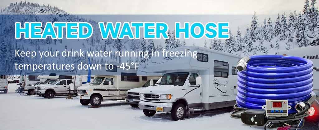RV Fresh Water Hose Heated - lakescouleeoutdoors