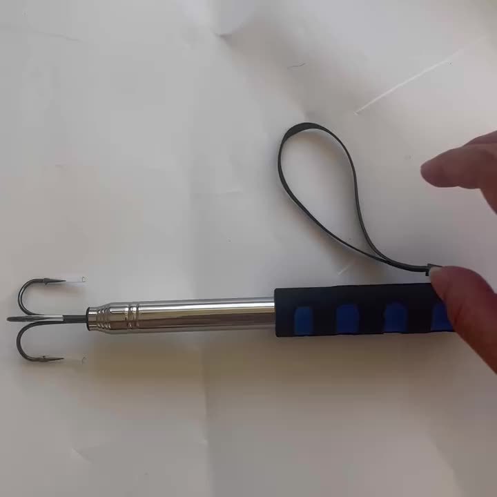 4-Segment Telescopic Fishing Gaff - lakescouleeoutdoors