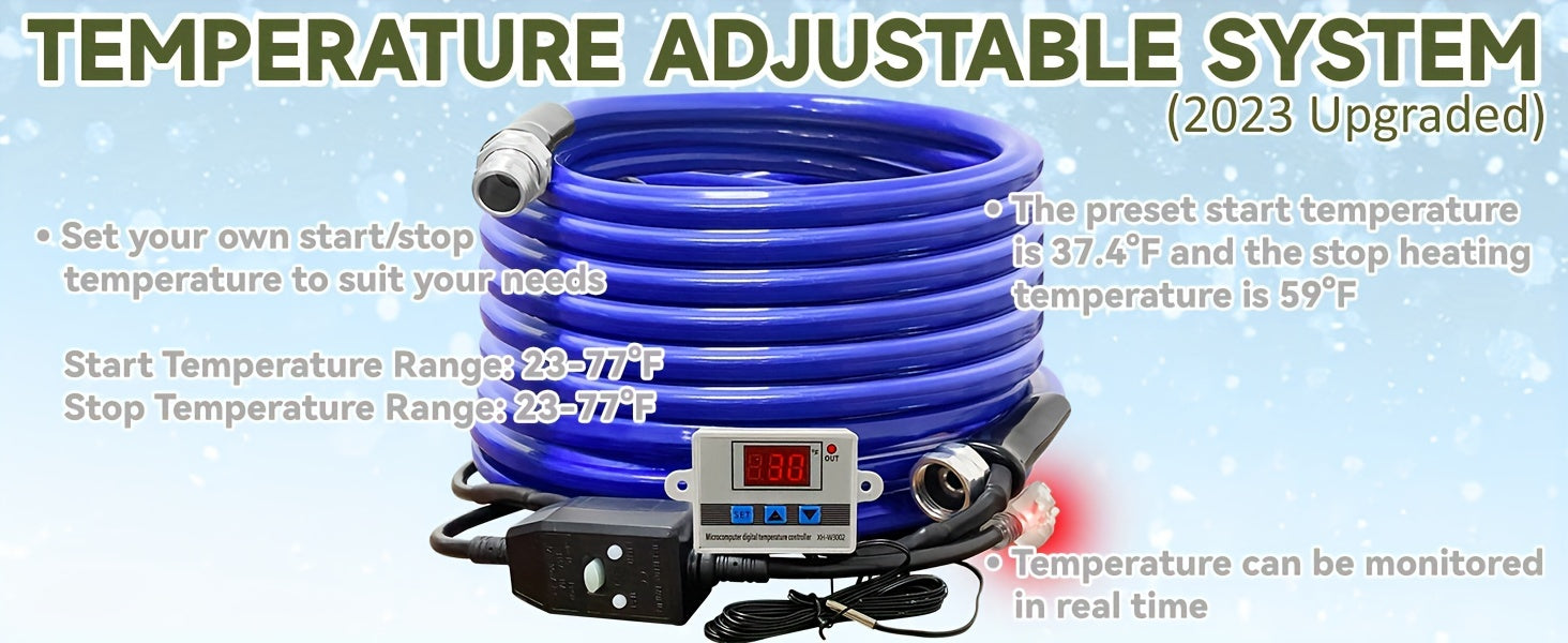 RV Fresh Water Hose Heated - lakescouleeoutdoors
