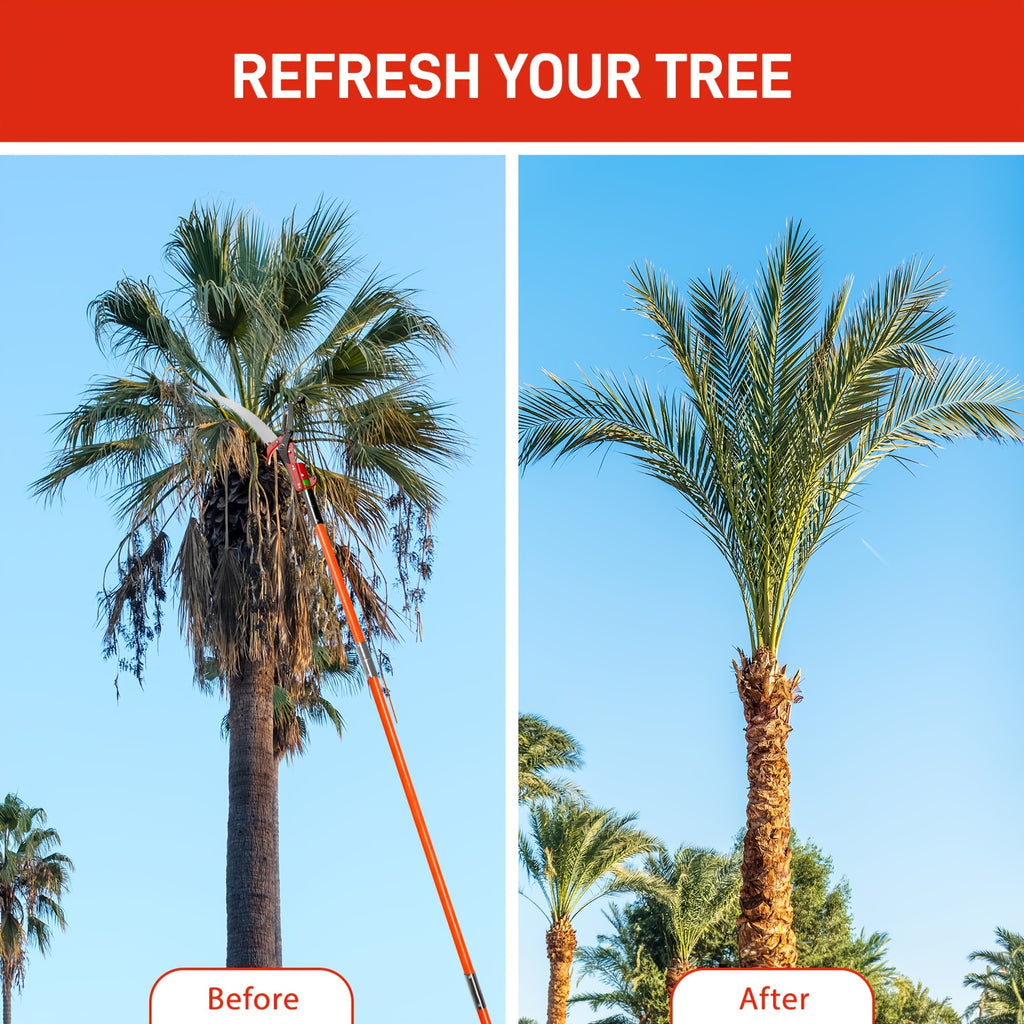 26ft Adjustable Manual Pole Saw - lakescouleeoutdoors