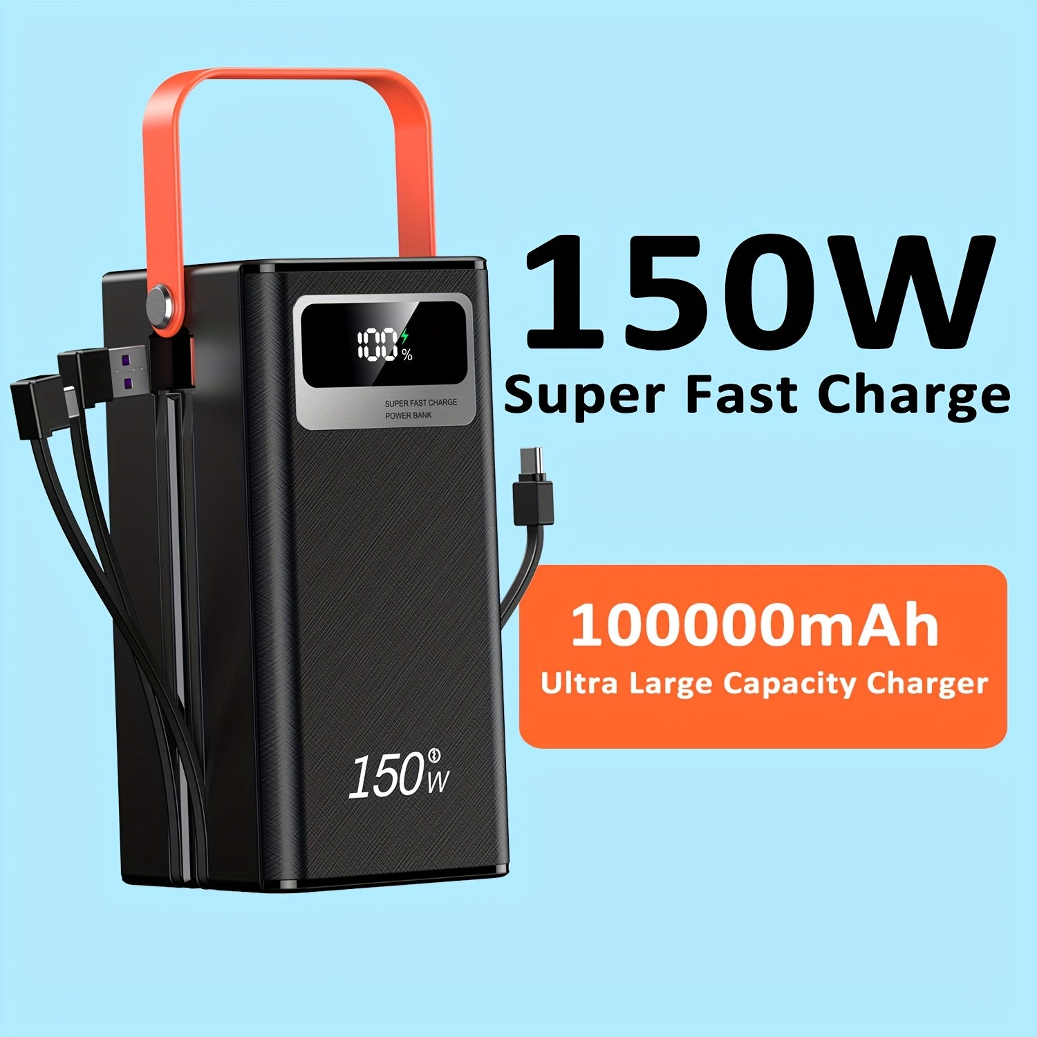 100000mAh Power Bank - lakescouleeoutdoors