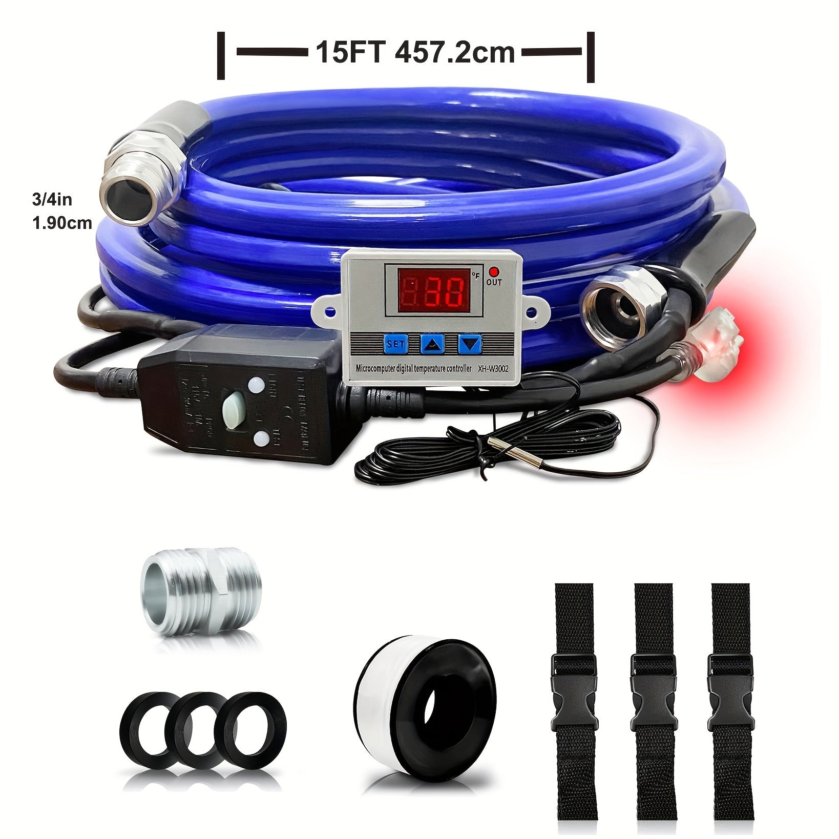 RV Fresh Water Hose Heated - lakescouleeoutdoors