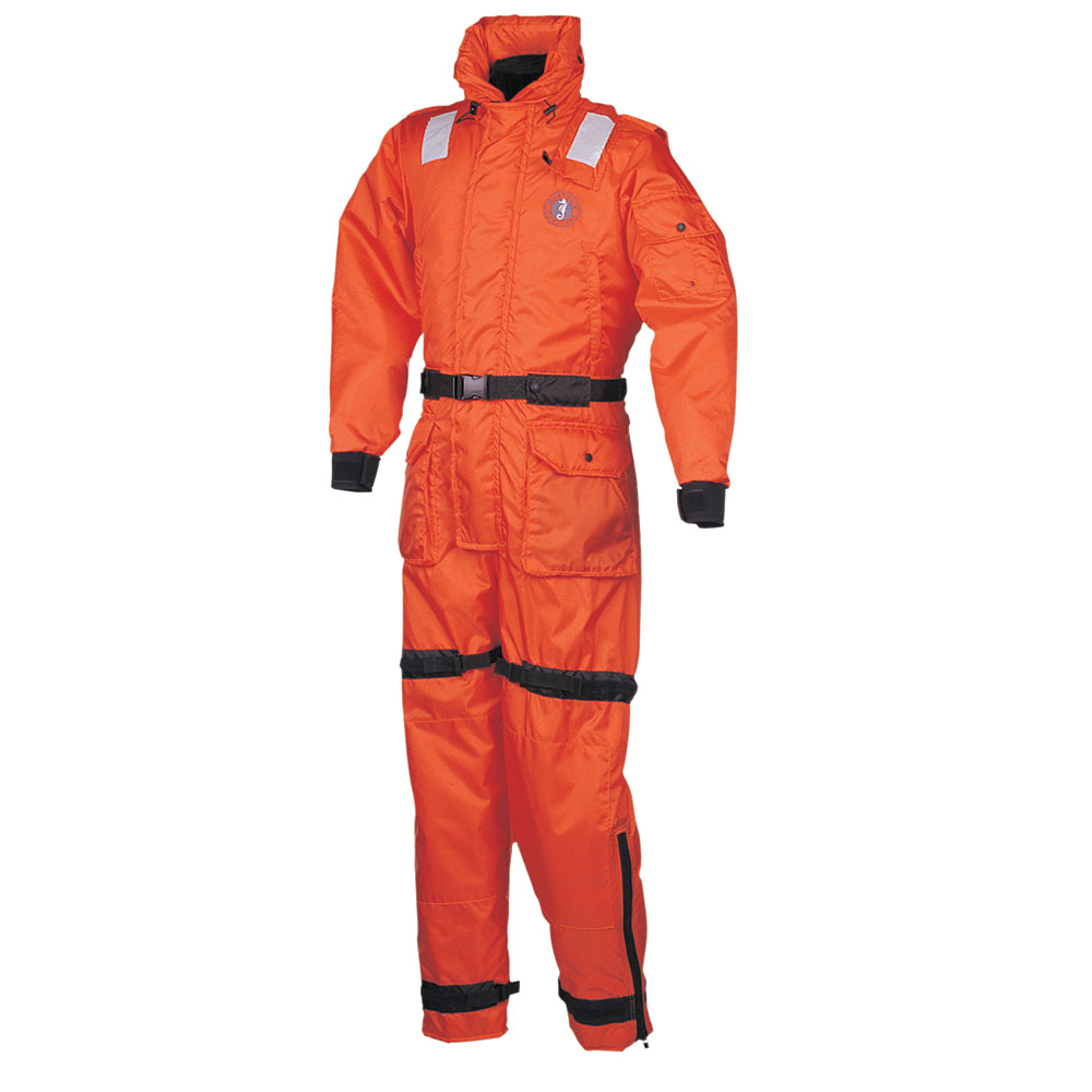 Mustang Deluxe AntiExposure Coverall  Work Suit  Orange  XS MS21752XS206