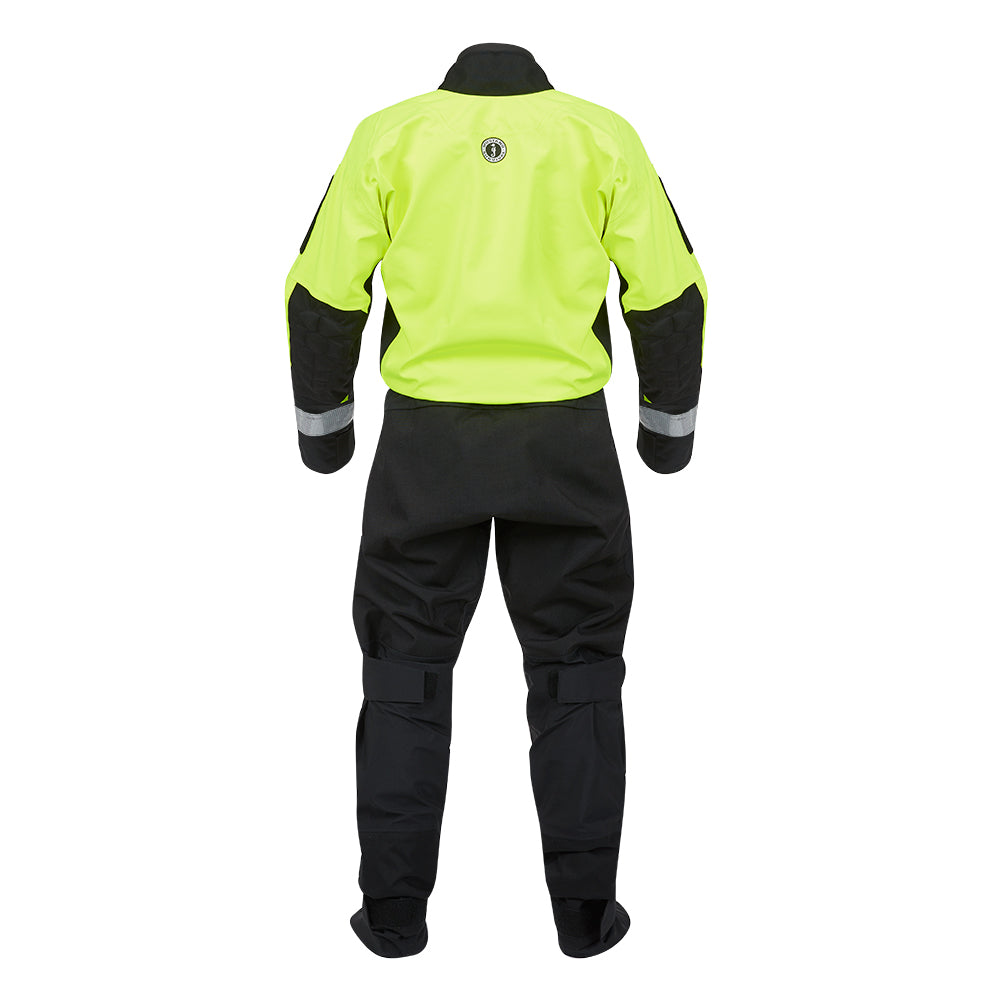 Mustang Sentinel Series Water Rescue Dry Suit  Fluorescent Yellow GreenBlack  XS Regular MSD62403251XSR101