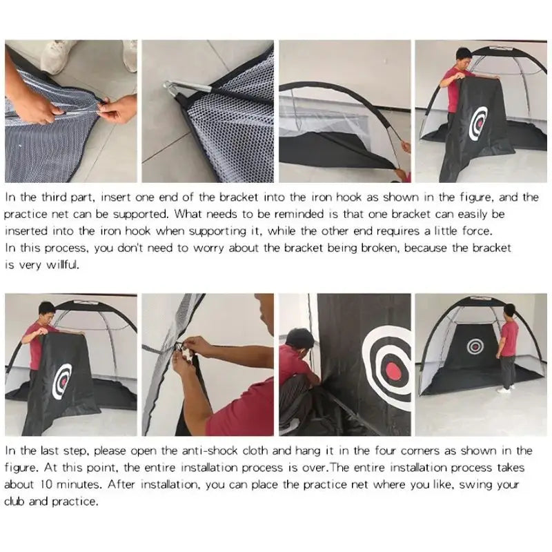 Foldable Golf Practice Net - lakescouleeoutdoors