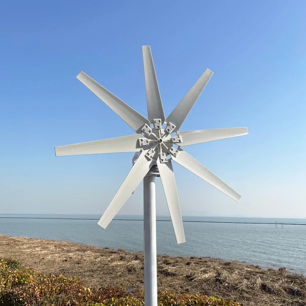 Small horizontal axis wind turbine 1KW-3KW - lakescouleeoutdoors