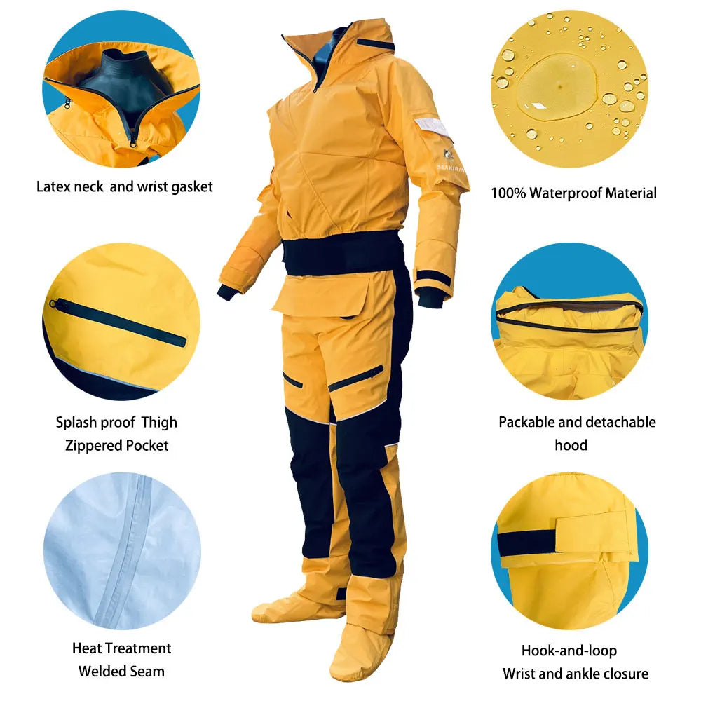 Front Entry Dry suit - lakescouleeoutdoors