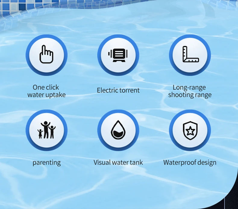 Electric Water Gun Toy - lakescouleeoutdoors