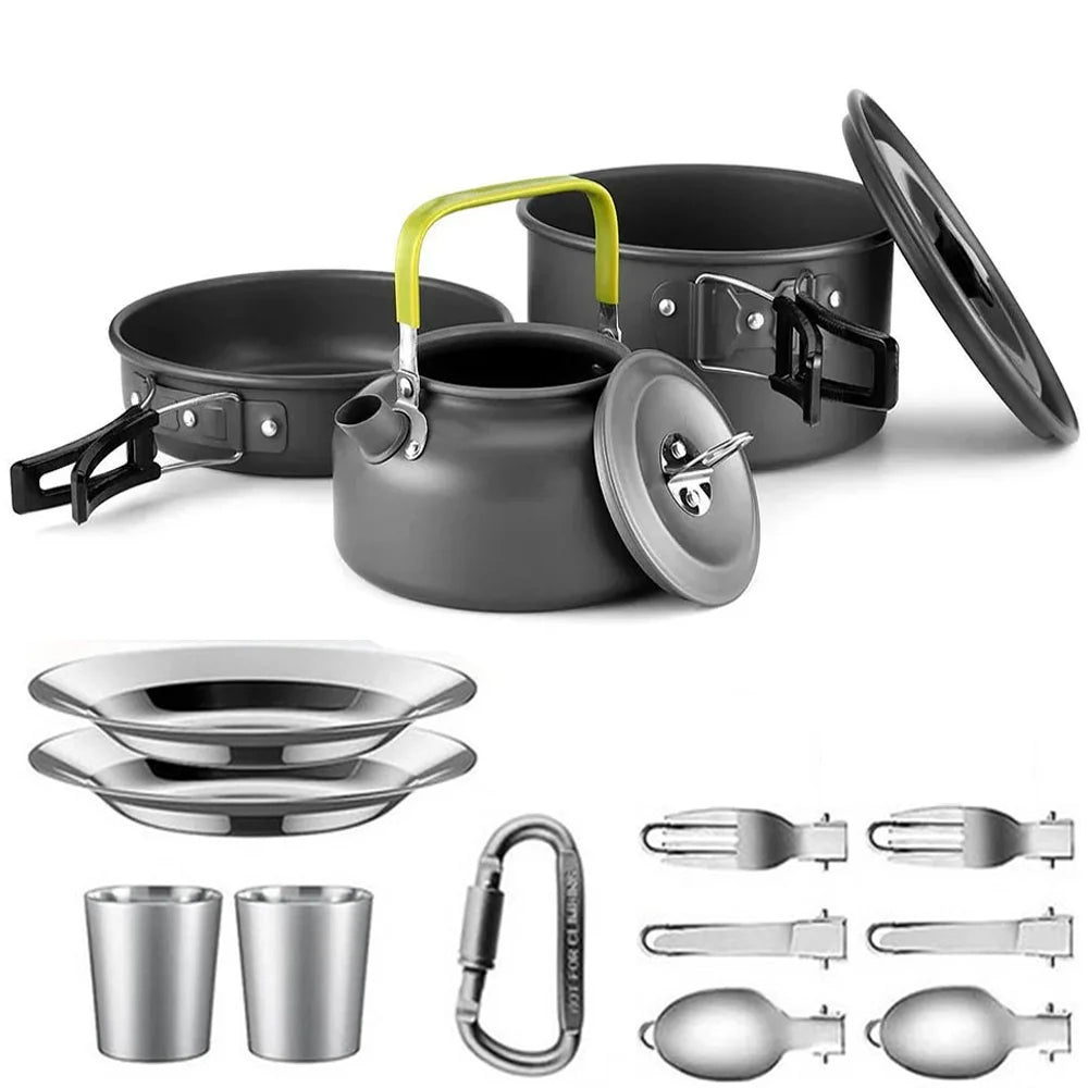 Camping Cooking set - lakescouleeoutdoors