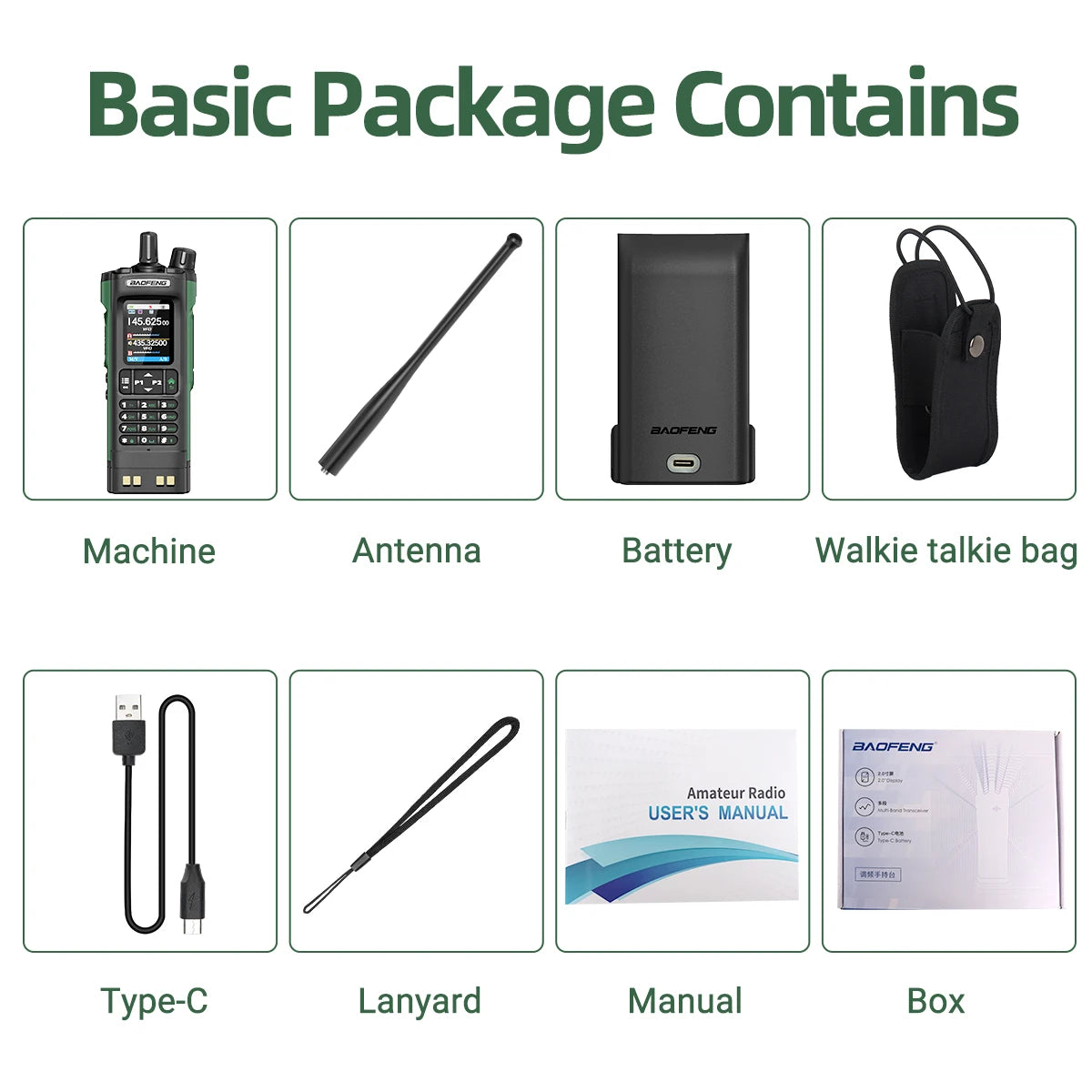 Baofeng UV-32 GPS Two Way Radio - lakescouleeoutdoors