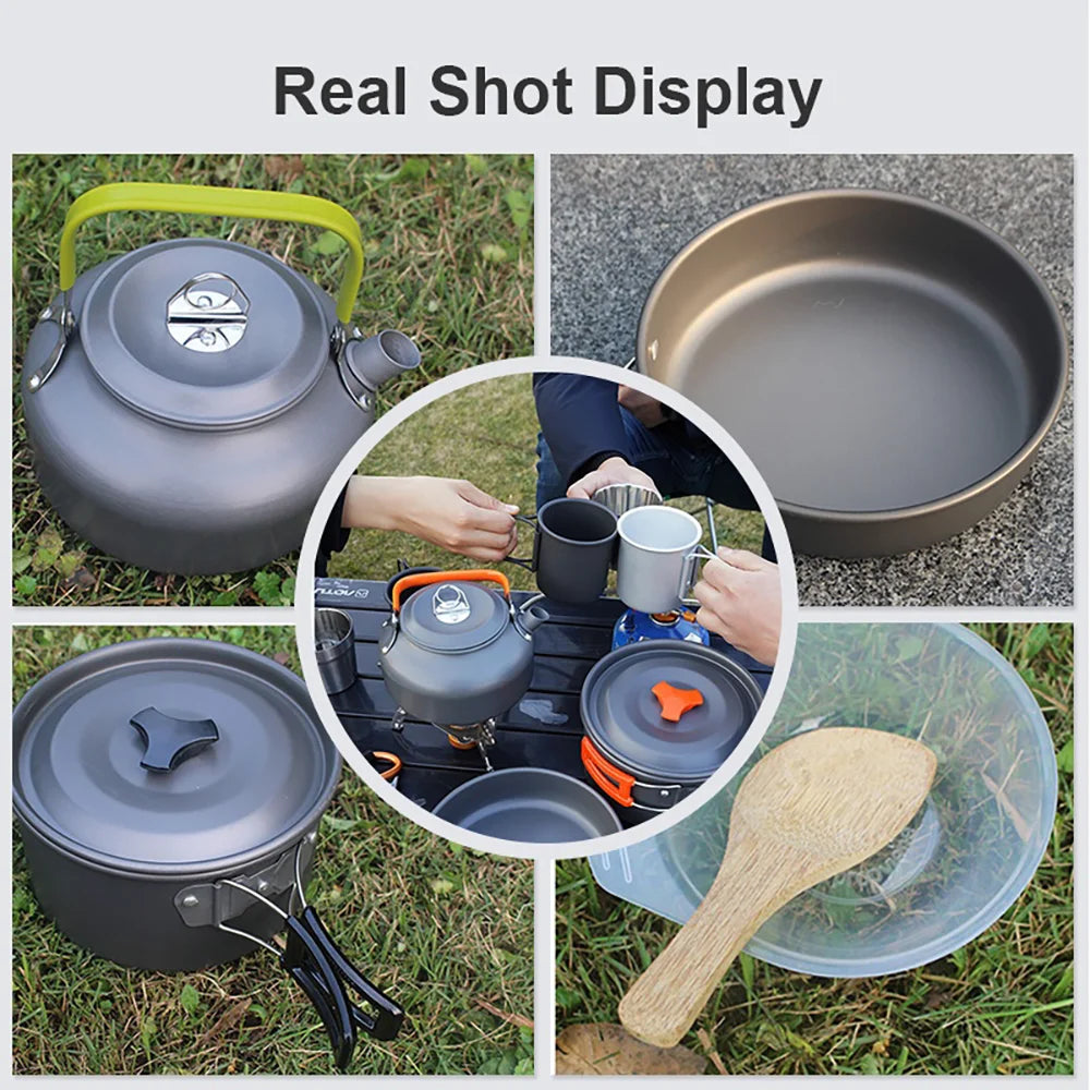 Camping Cooking set - lakescouleeoutdoors