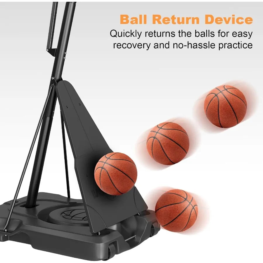 Outdoor Portable Basketball Hoop System - lakescouleeoutdoors