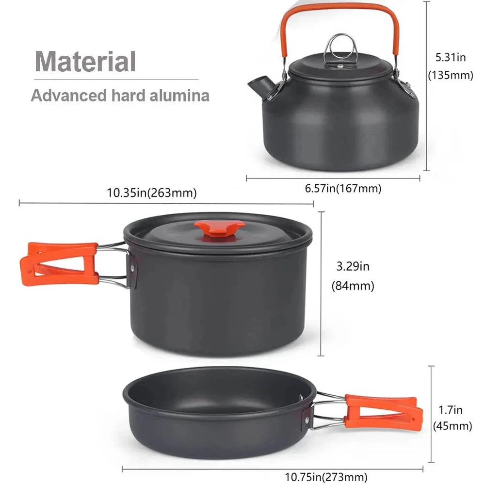 Camping Cooking set - lakescouleeoutdoors