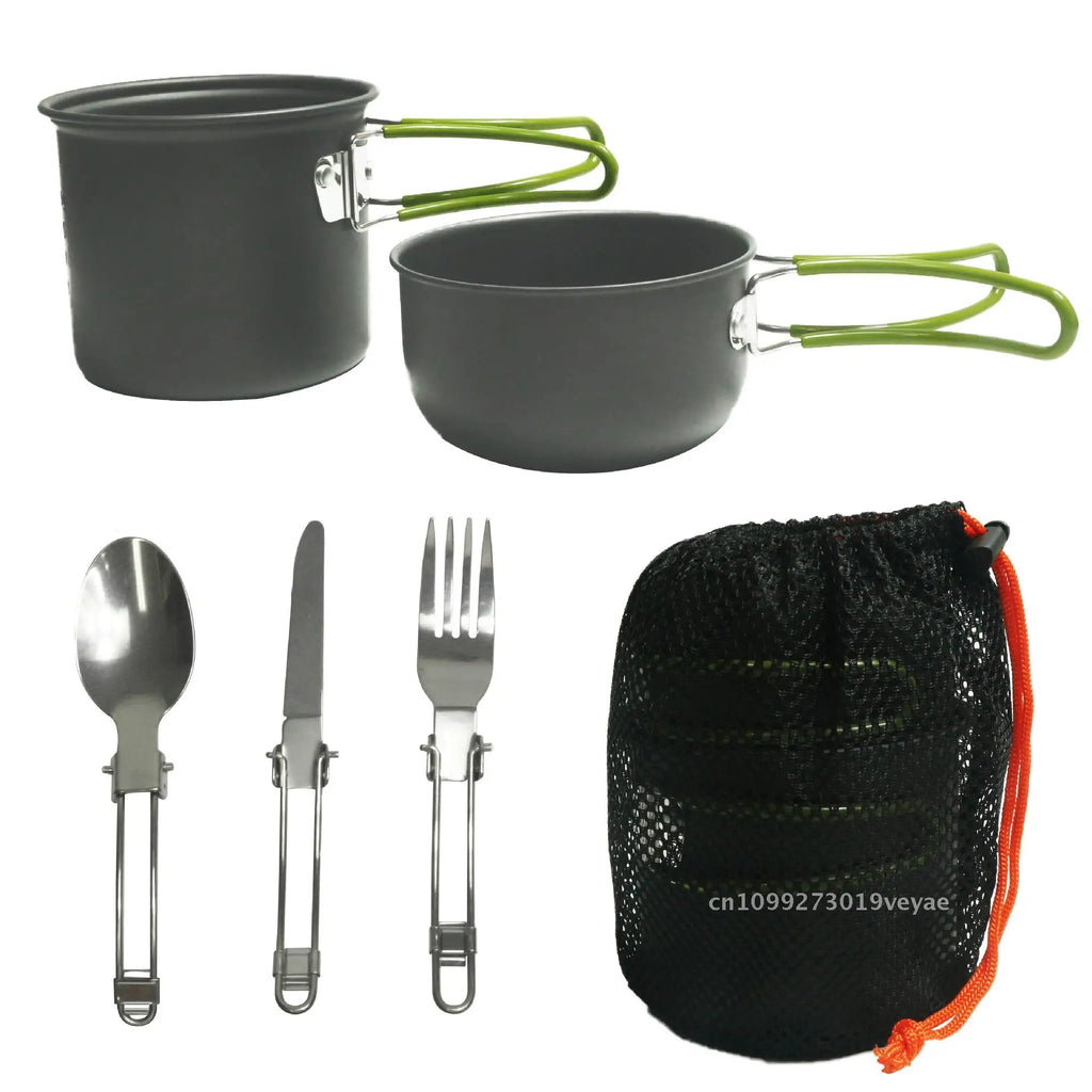 Outdoor Camping Cookware Set - lakescouleeoutdoors