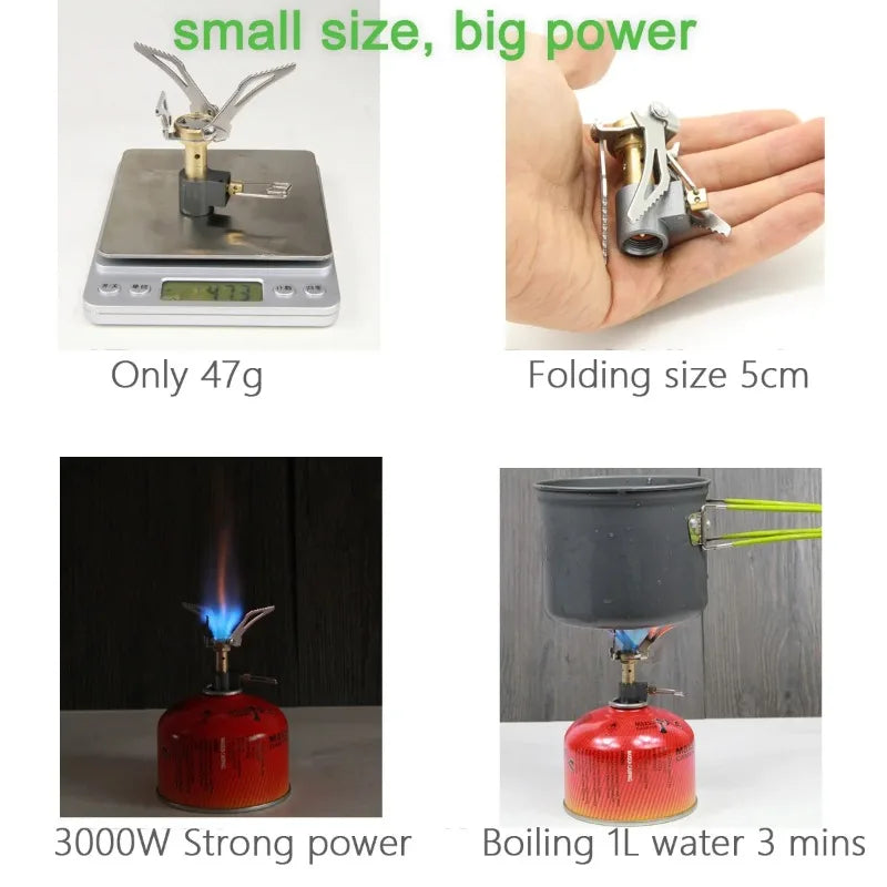 Folding Super Mini Cook Stove - lakescouleeoutdoors