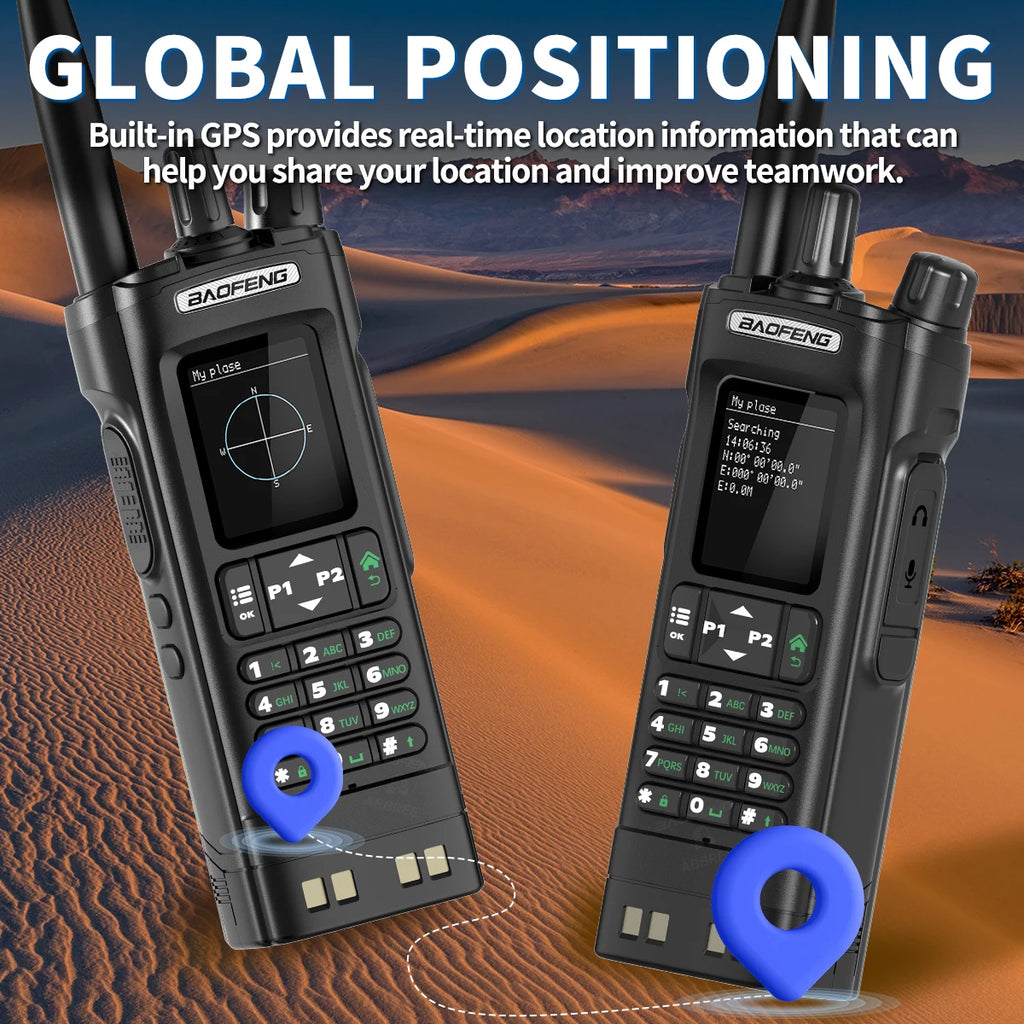 Baofeng UV-32 GPS Two Way Radio - lakescouleeoutdoors