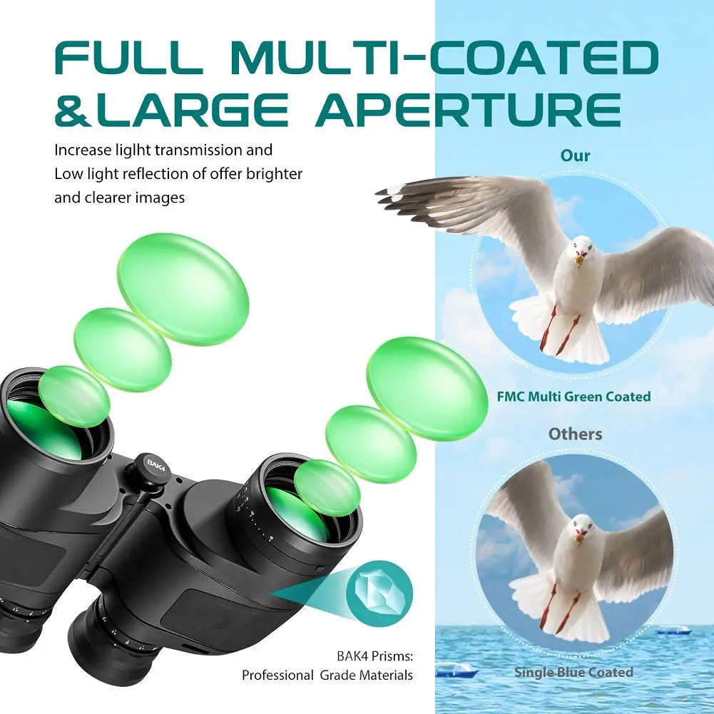 10x50 Marine Binoculars - lakescouleeoutdoors