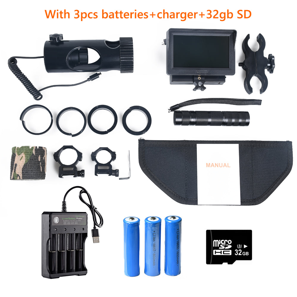 Night Vision IR Optics Sight Scope Camera - lakescouleeoutdoors