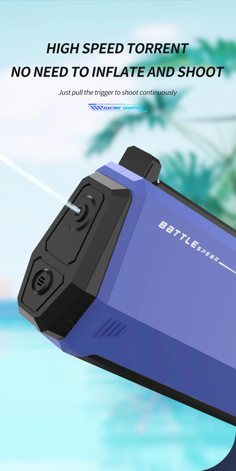 Electric Water Gun Toy - lakescouleeoutdoors