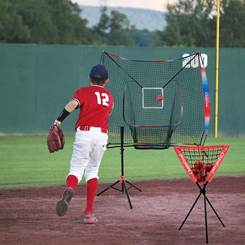 Baseball Practice Net Backstop - lakescouleeoutdoors