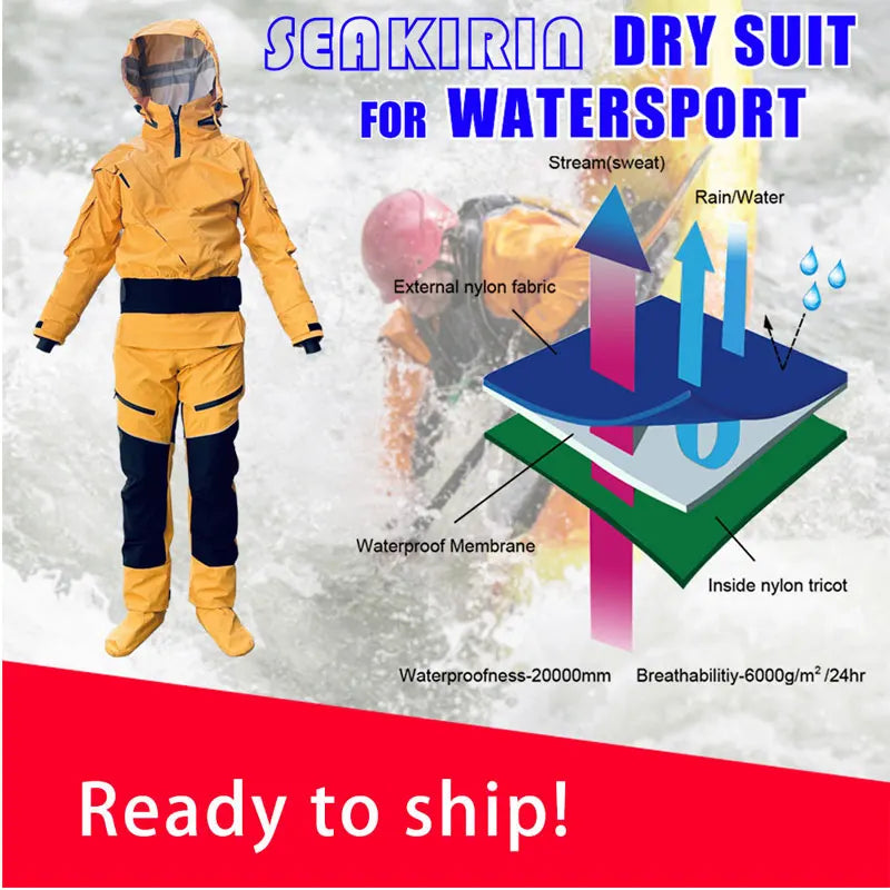 Front Entry Dry suit - lakescouleeoutdoors
