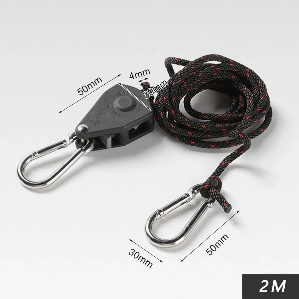 Camping Tent Adjustable Rope Tensioner - lakescouleeoutdoors