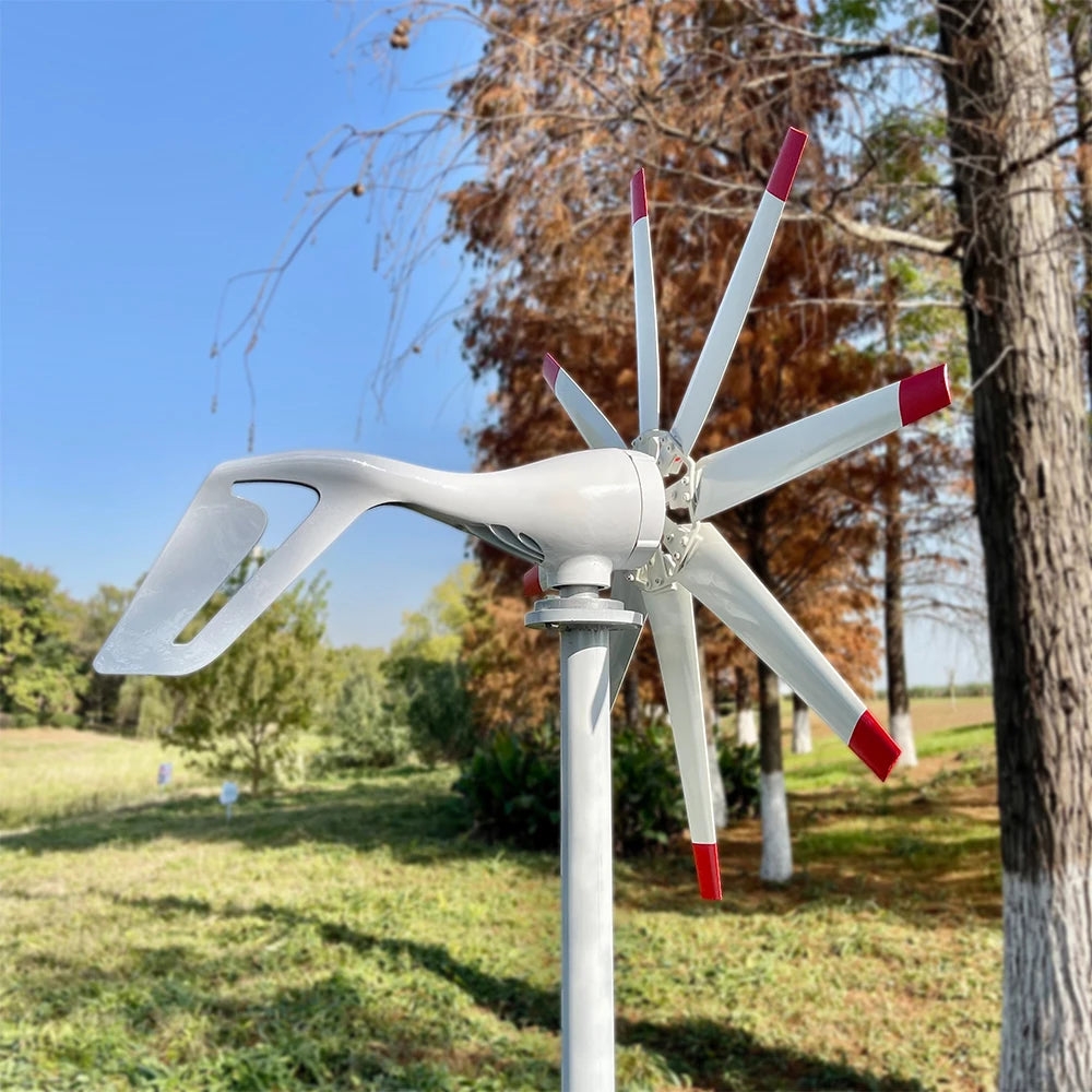 Small horizontal axis wind turbine 1KW-3KW - lakescouleeoutdoors