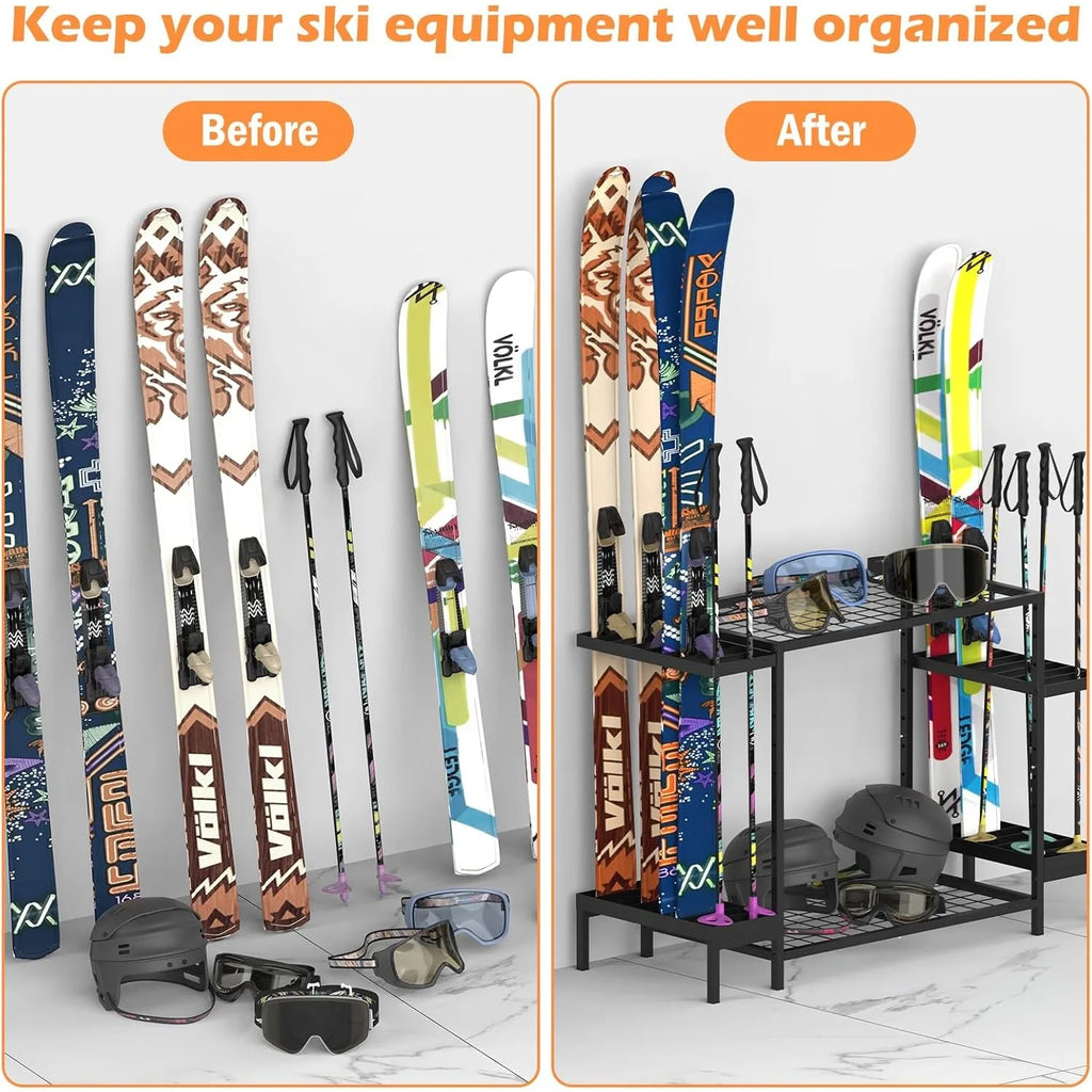 Ski Storage Rack