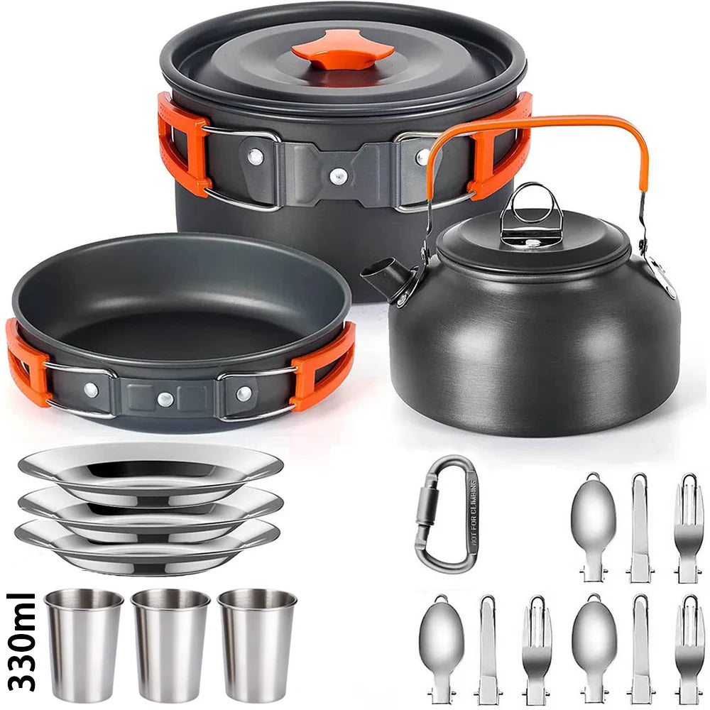 Camping Cooking set - lakescouleeoutdoors