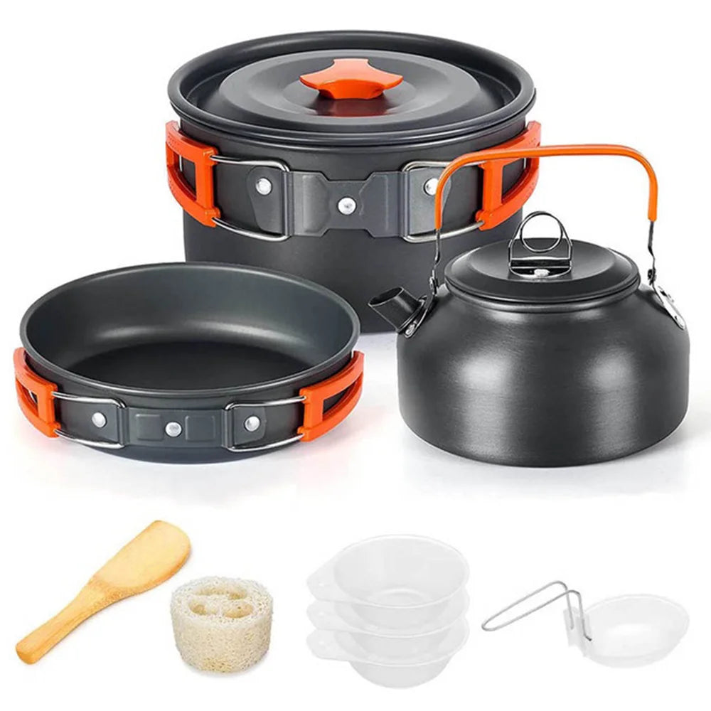 Camping Cooking set - lakescouleeoutdoors