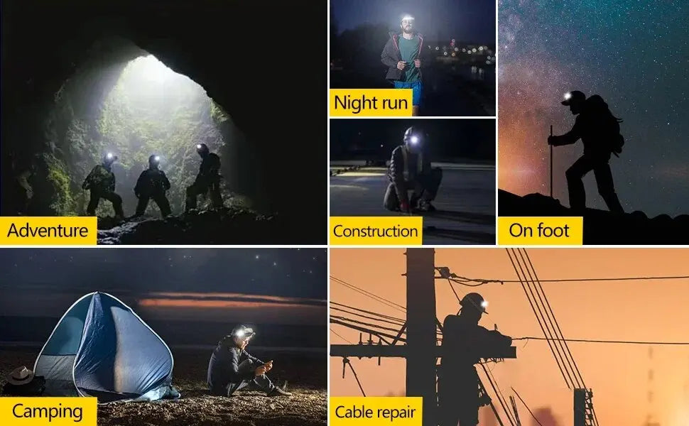 LED Headlamp - lakescouleeoutdoors