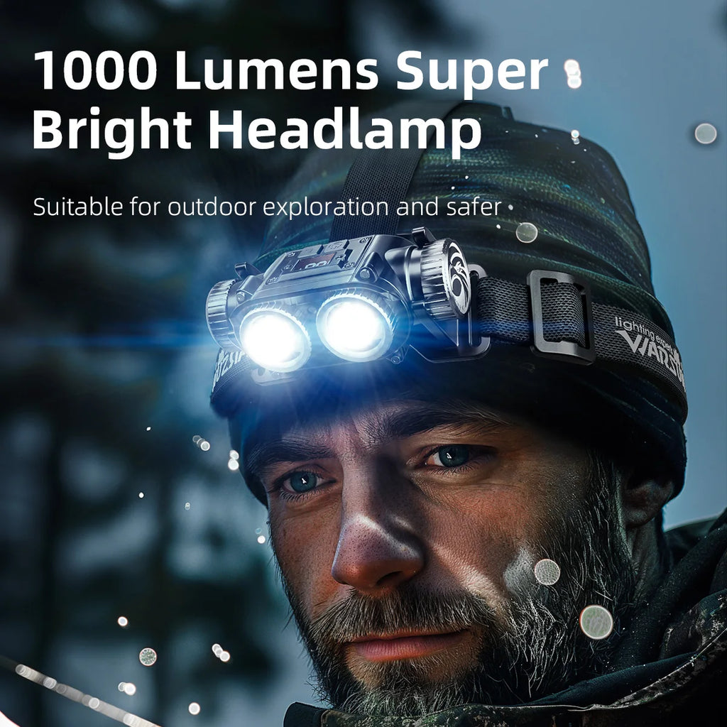 Rechargeable LED Headlamp - lakescouleeoutdoors
