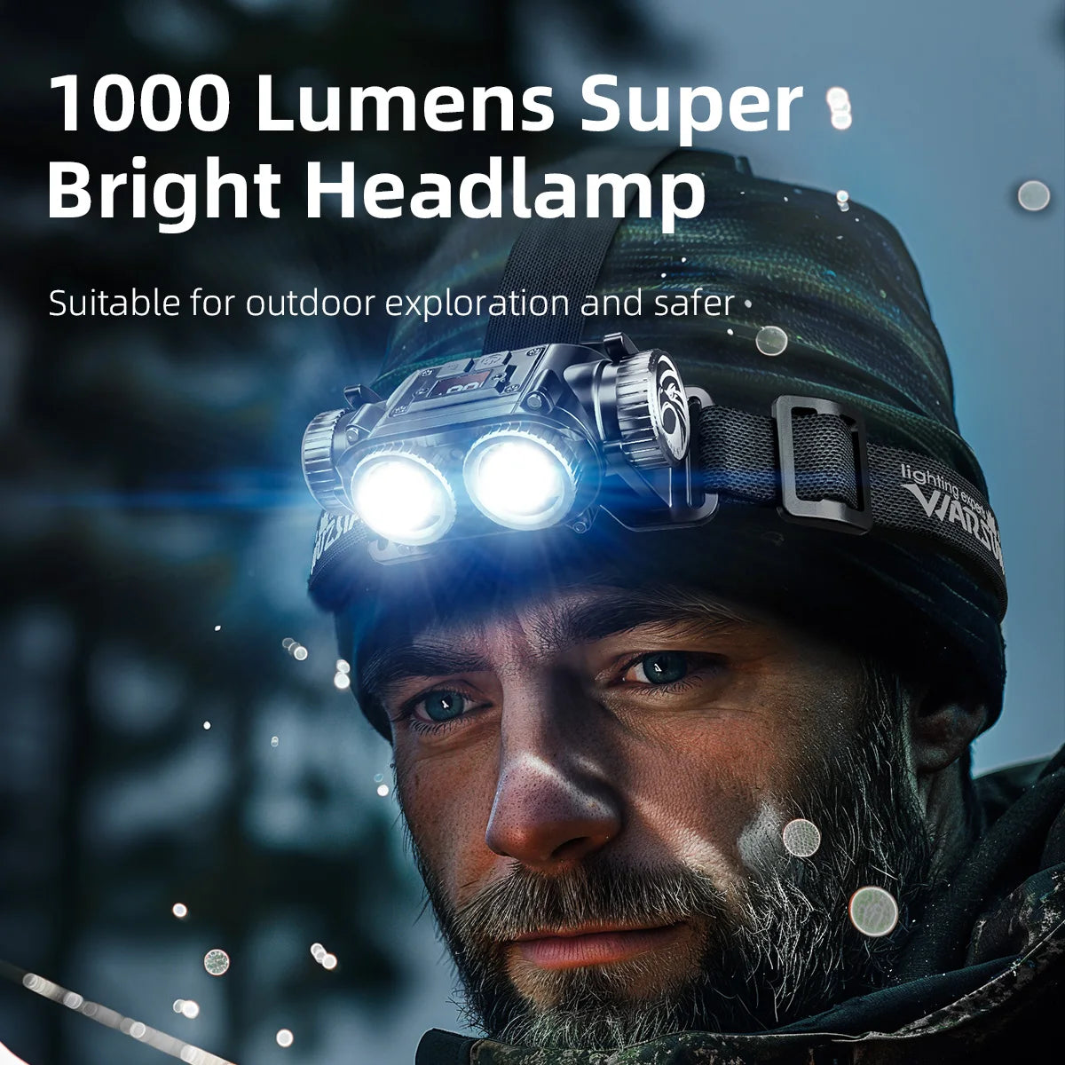 Rechargeable LED Headlamp - lakescouleeoutdoors